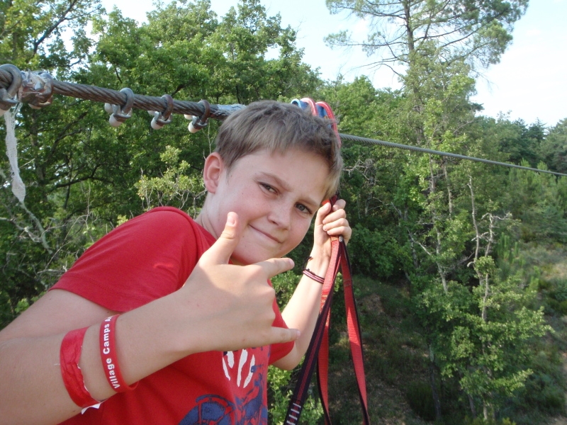 Village Camps International Summer Camp Ard&egrave;che, France 2019-07-26 https://www.villagecamps.com/journals_admin/images/67-9-Jarek ready to go.jpg